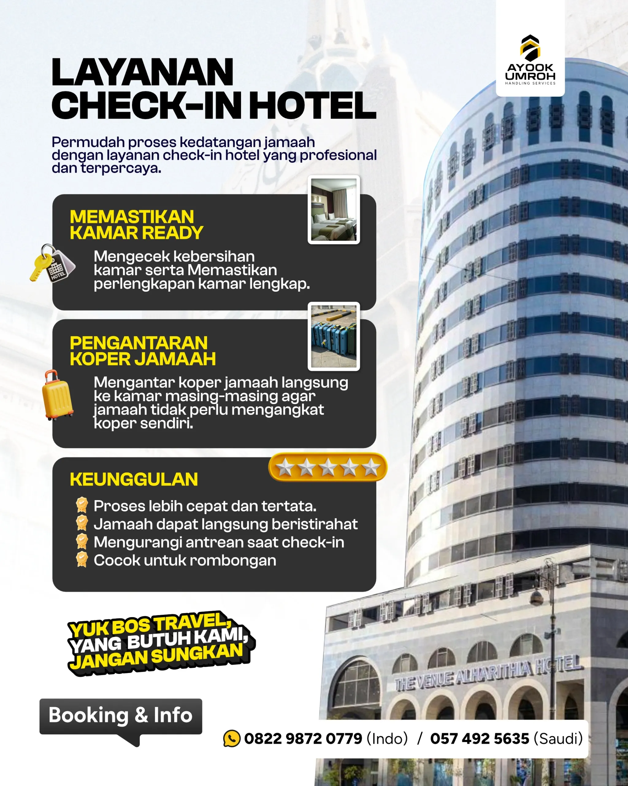 Layanan Check In Hotel